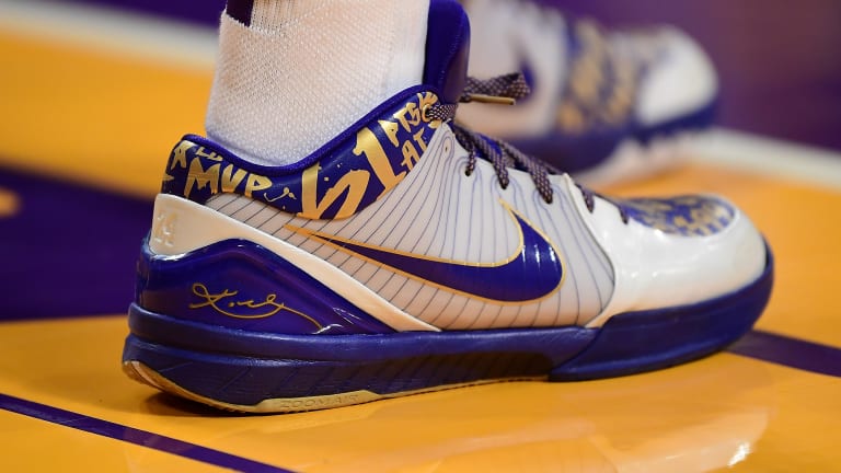 Top Ten Sneakers Worn By Los Angeles Lakers